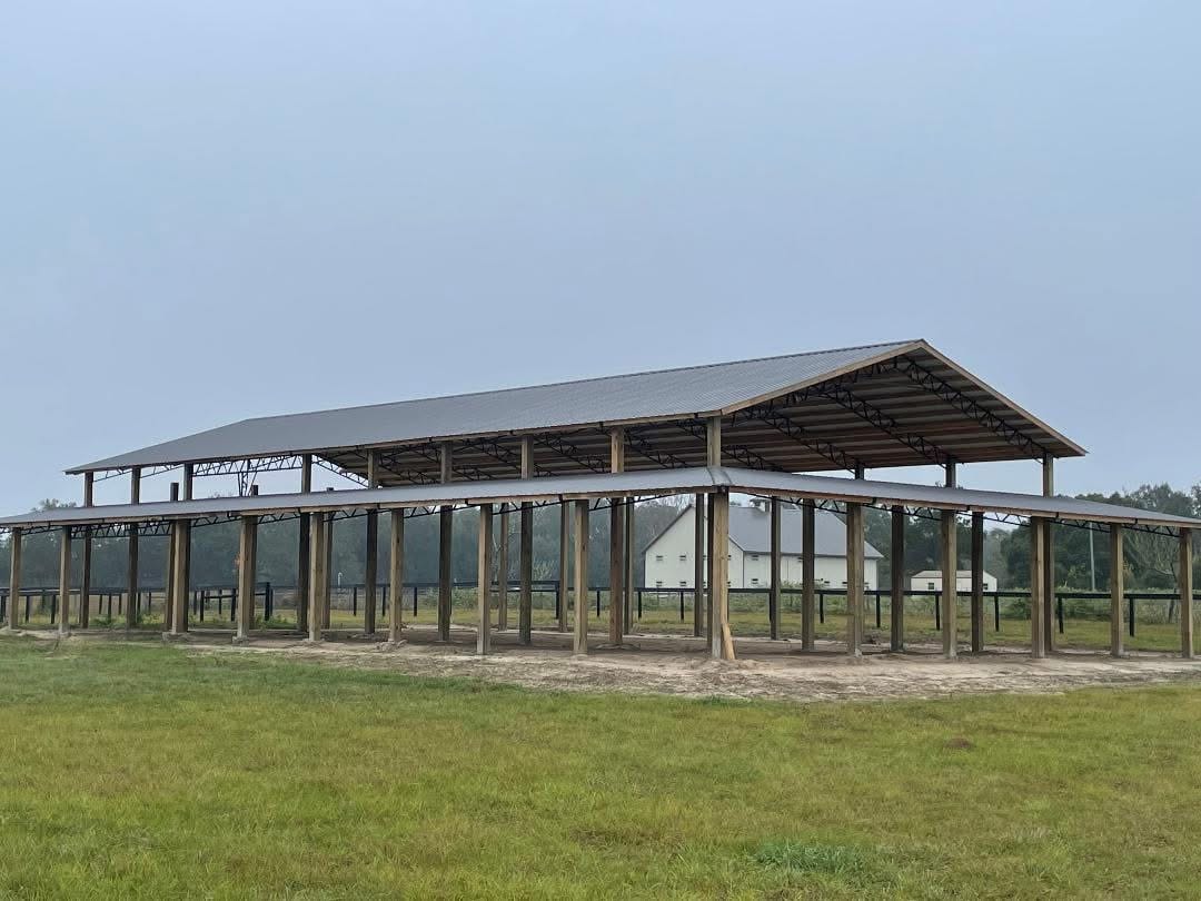 Custom pole-barn build